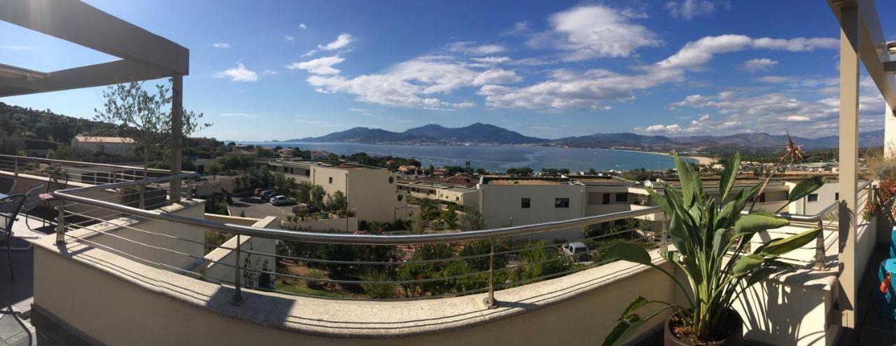 Vue Magnifique Sur Baie Ajaccio Leilighet Porticcio  Eksteriør bilde